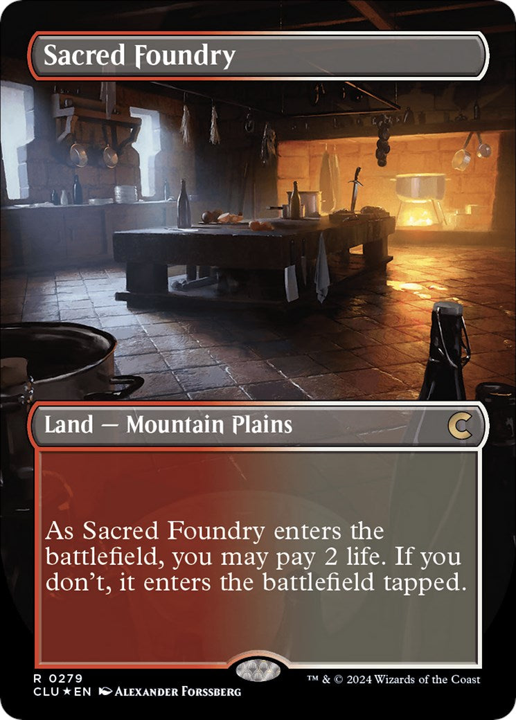 Sacred Foundry (Borderless) [CLU - 279]