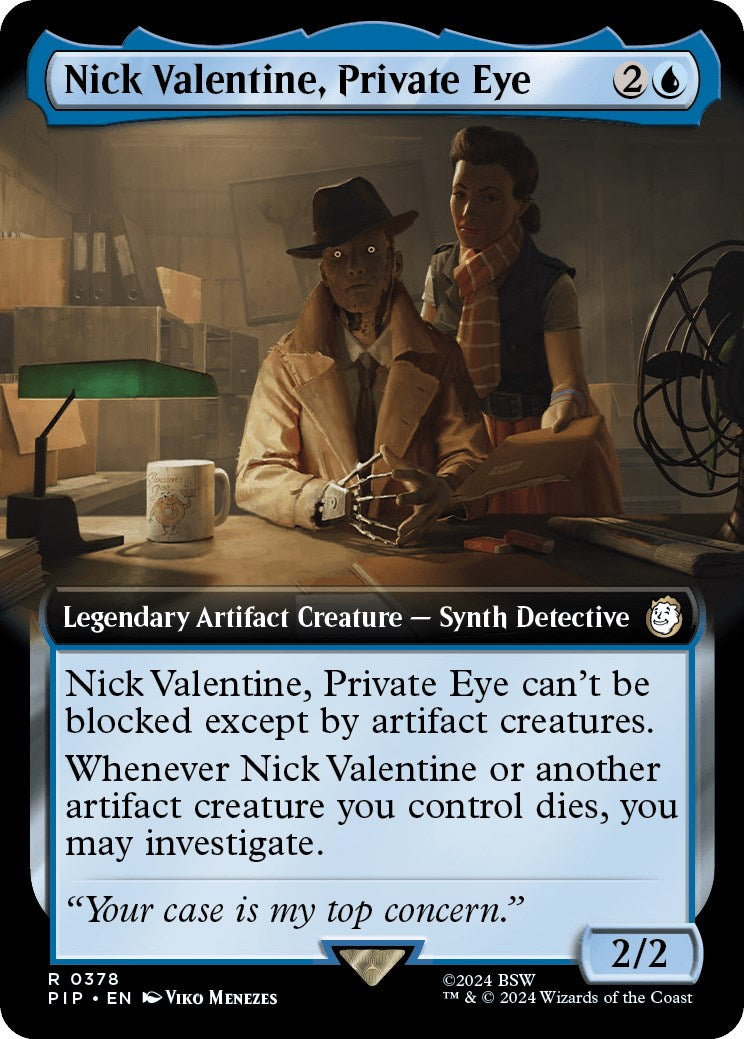 Nick Valentine, Private Eye (Extended Art) [PIP - 378]