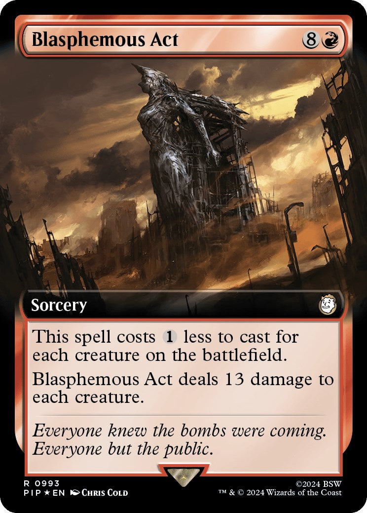 Blasphemous Act (Extended Art) (Surge Foil) [PIP - 993]