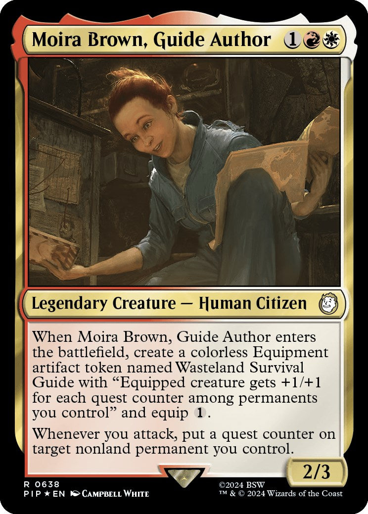 Moira Brown, Guide Author (Surge Foil) [PIP - 638]