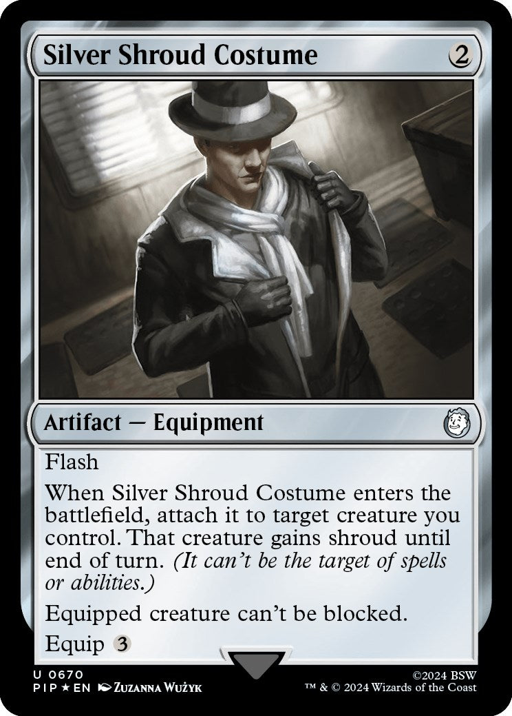 Silver Shroud Costume (Surge Foil) [PIP - 670]