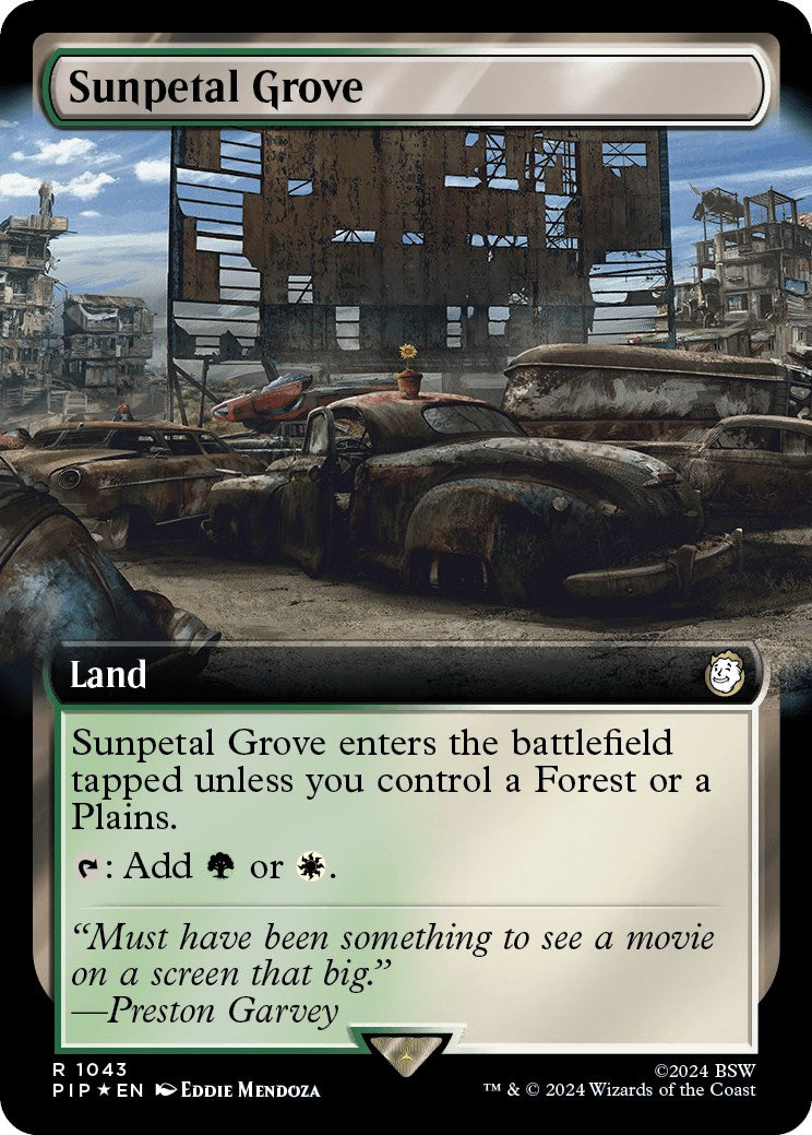 Sunpetal Grove (Extended Art) (Surge Foil) [PIP - 1043]