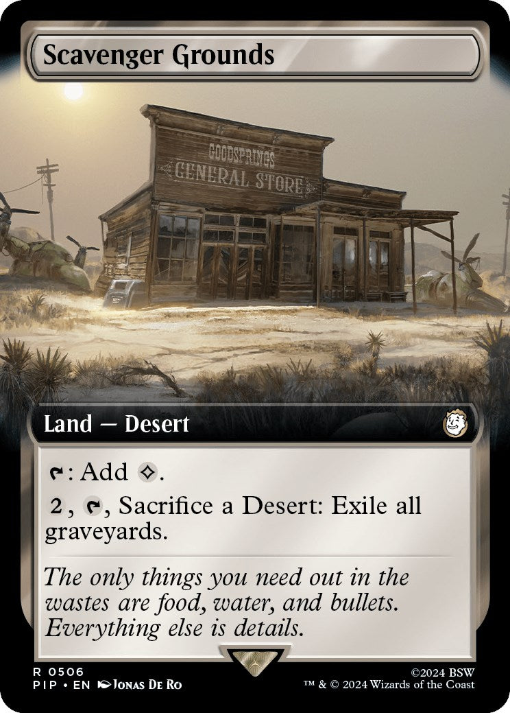 Scavenger Grounds (Extended Art) [PIP - 506]