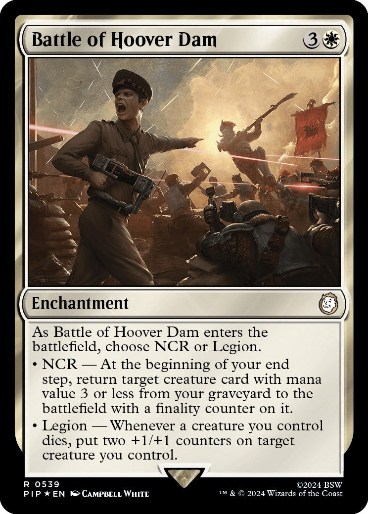 Battle of Hoover Dam (Surge Foil) [PIP - 539]