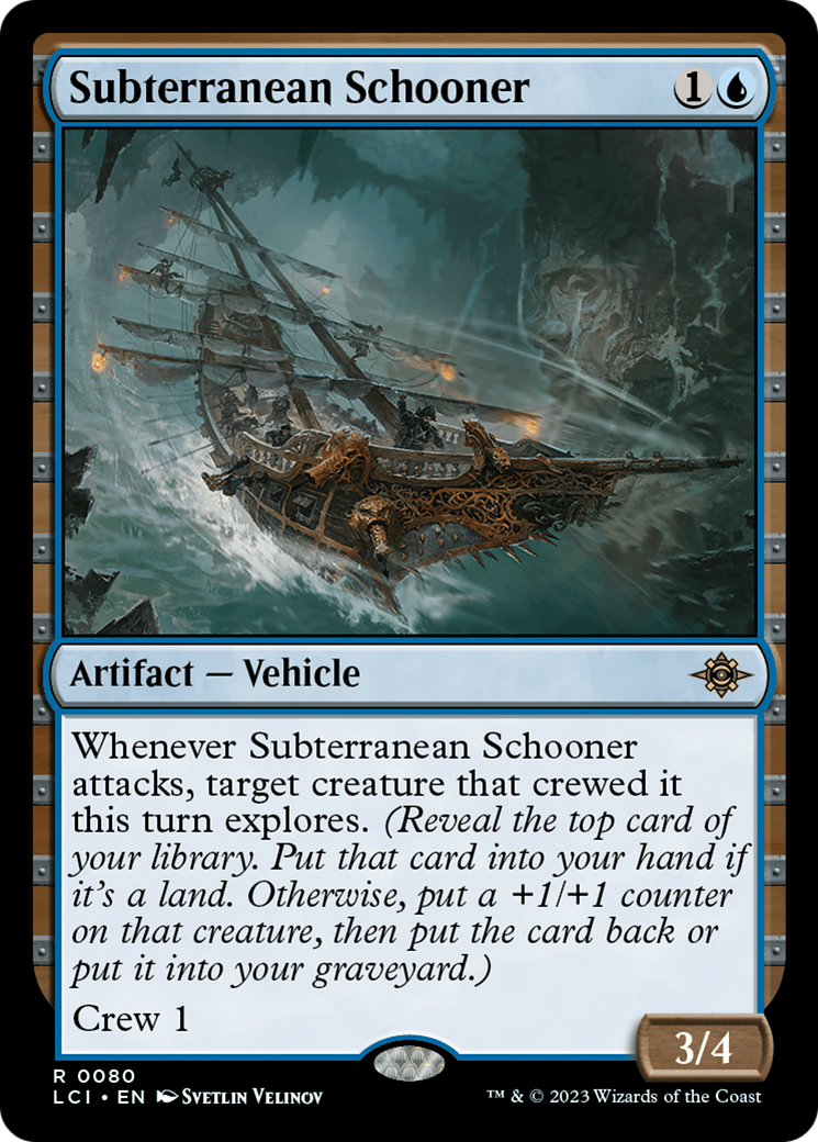 Subterranean Schooner [The Lost Caverns of Ixalan] | The Clever Kobold