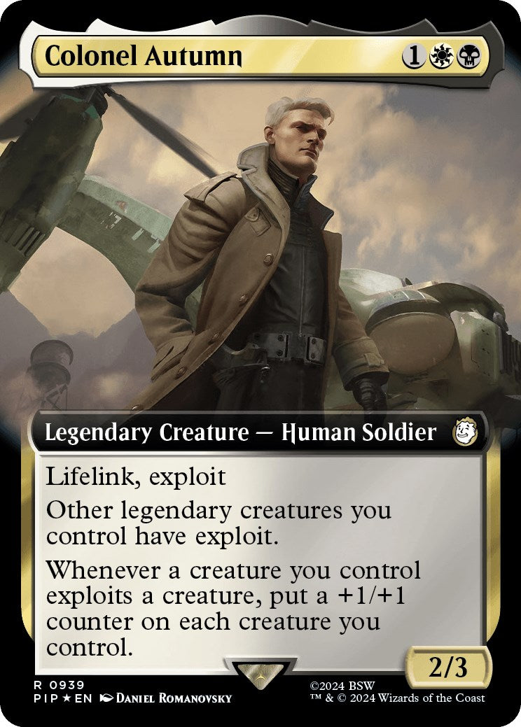 Colonel Autumn (Extended Art) (Surge Foil)