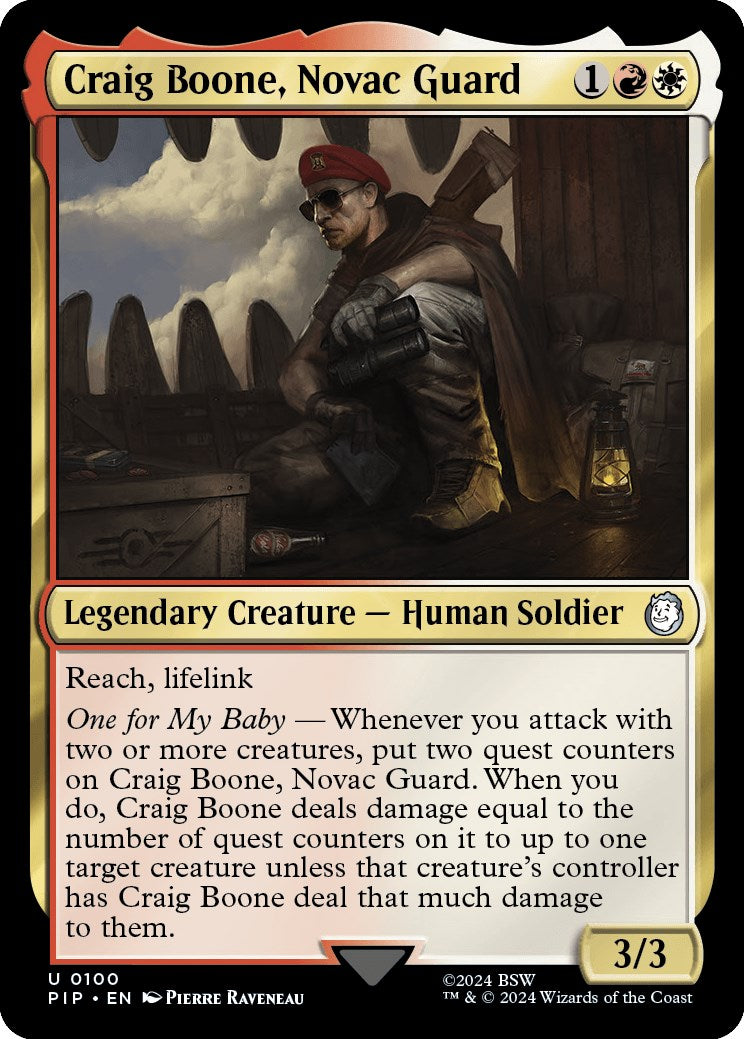 Craig Boone, Novac Guard [PIP - 100]
