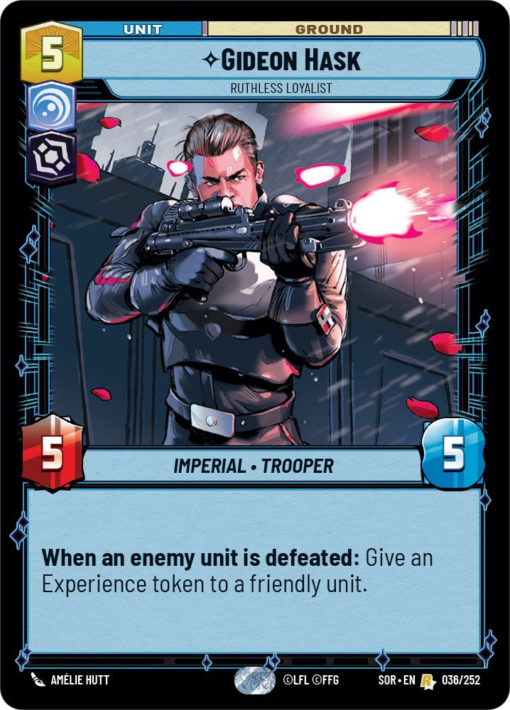 Gideon Hask - Ruthless Loyalist [SOR - 036/252]