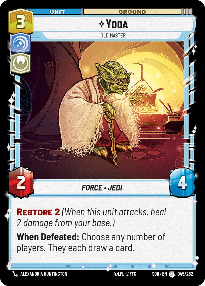Yoda - Old Master [SOR - 045/252]