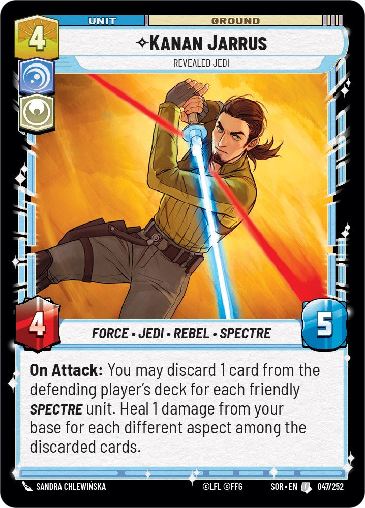Kanan Jarrus - Revealed Jedi [SOR - 047/252]