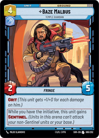 Baze Malbus - Temple Guardian