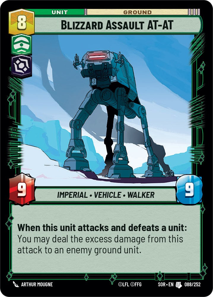 Blizzard Assault AT-AT [SOR - 088/252]