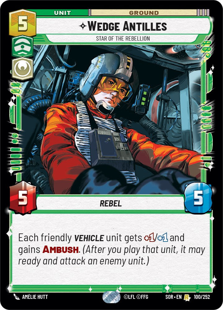 Wedge Antilles - Star of the Rebellion [SOR - 100/252]