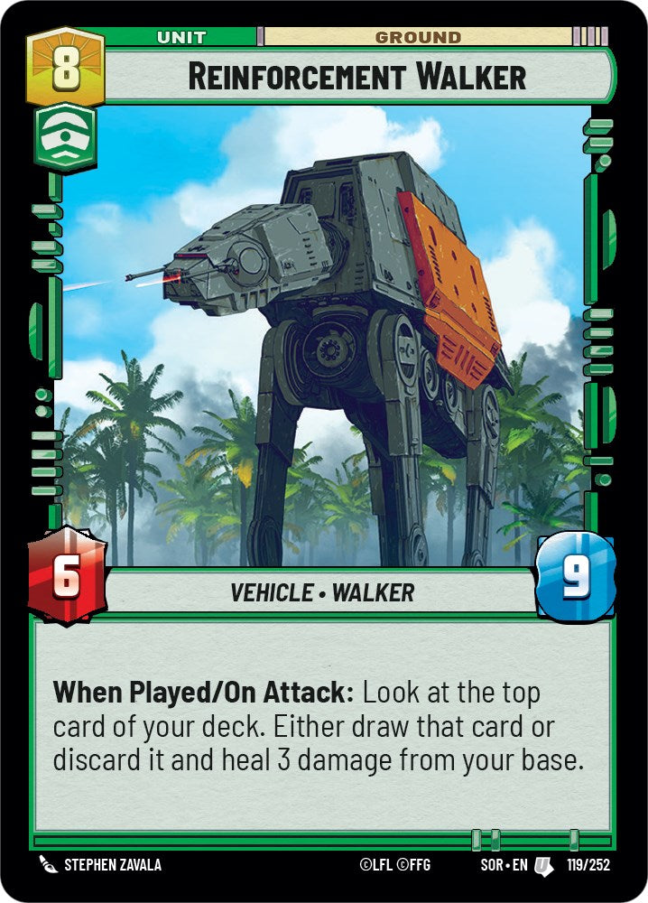 Reinforcement Walker [SOR - 119/252]