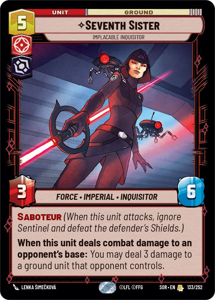 Seventh Sister - Implacable Inquisitor [SOR - 133/252]