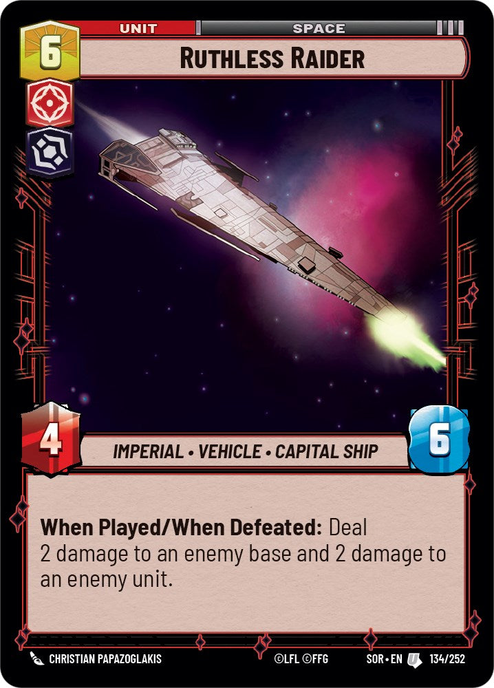 Ruthless Raider [SOR - 134/252]