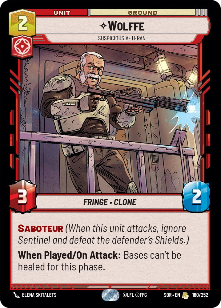 Wolffe - Suspicious Veteran [SOR - 160/252]