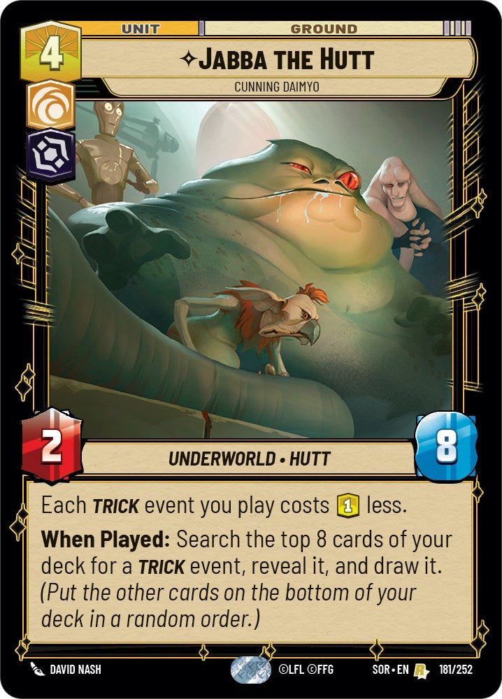 Jabba the Hutt - Cunning Daimyo [SOR - 181/252]