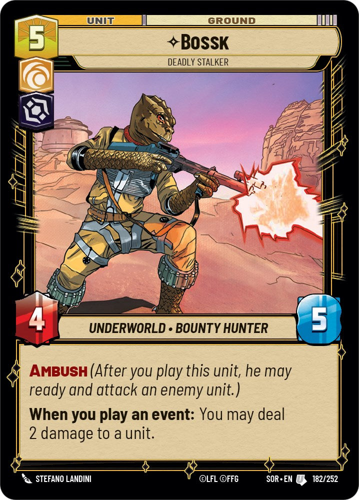 Bossk - Deadly Stalker [SOR - 182/252]