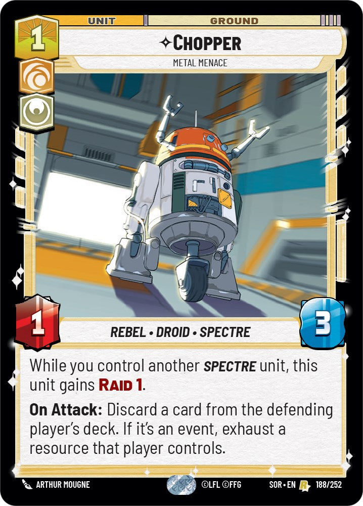 Chopper - Metal Menace [SOR - 188/252]
