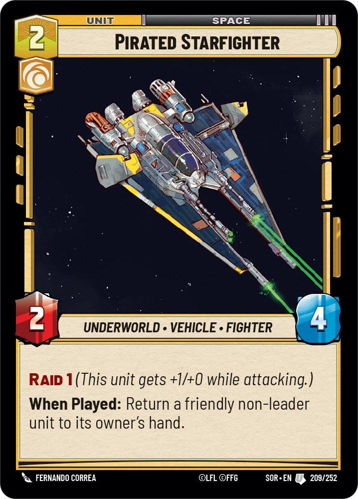 Pirated Starfighter [SOR - 209/252]