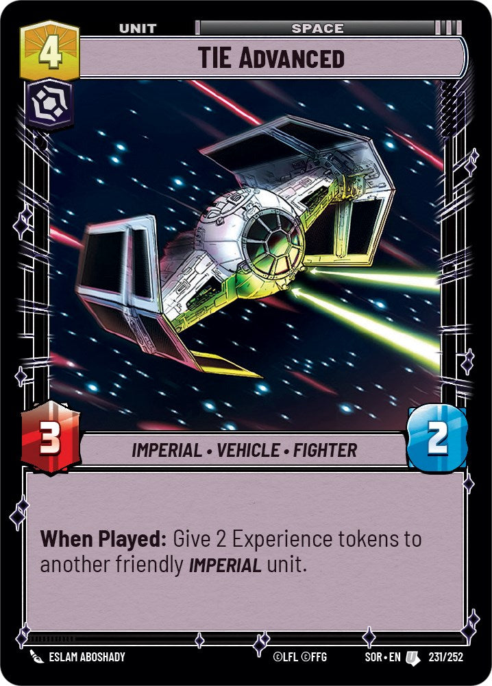 TIE Advanced [SOR - 231/252]