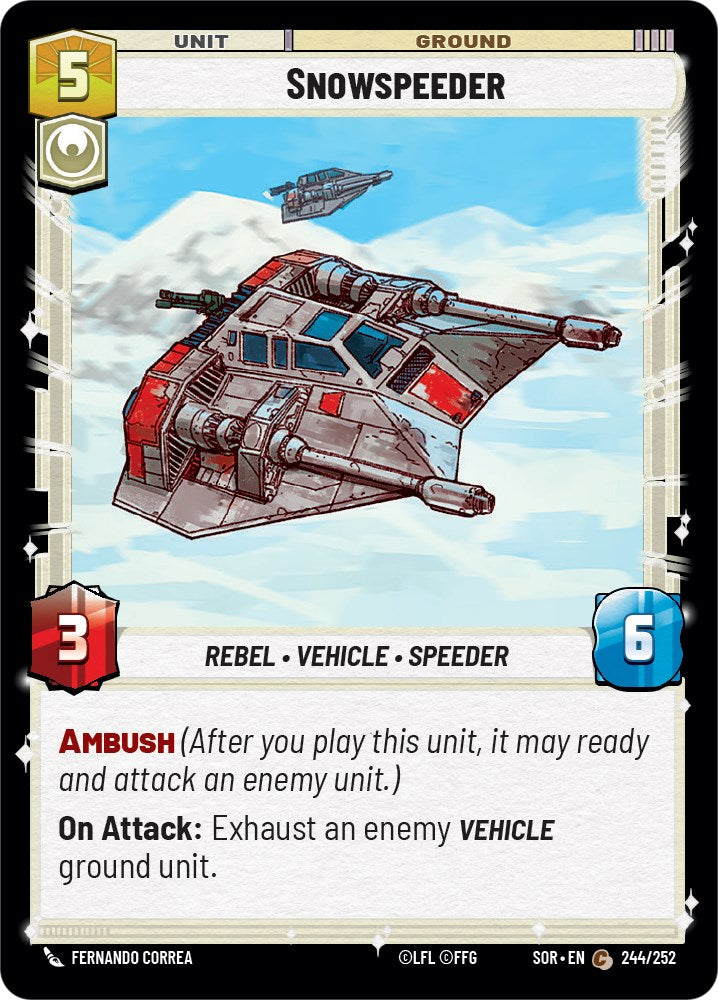 Snowspeeder [SOR - 244/252]