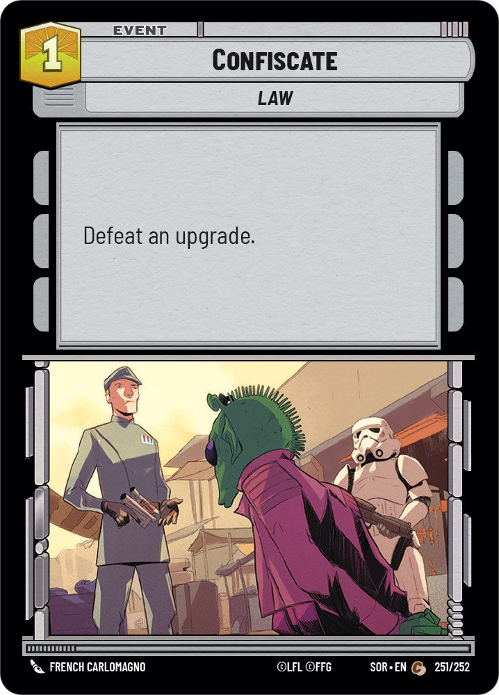 Confiscate [SOR - 251/252]