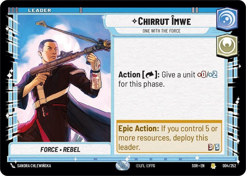 Chirrut Imwe - One With The Force [SOR - 004/252]