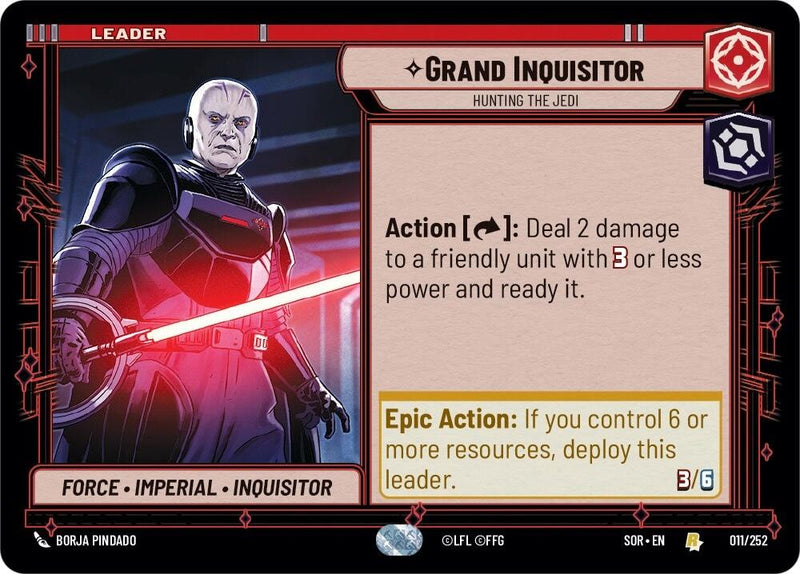Grand Inquisitor - Hunting the Jedi [SOR - 011/252]