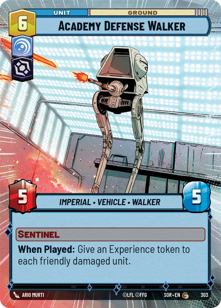 Academy Defense Walker (Hyperspace) [SOR - 303]