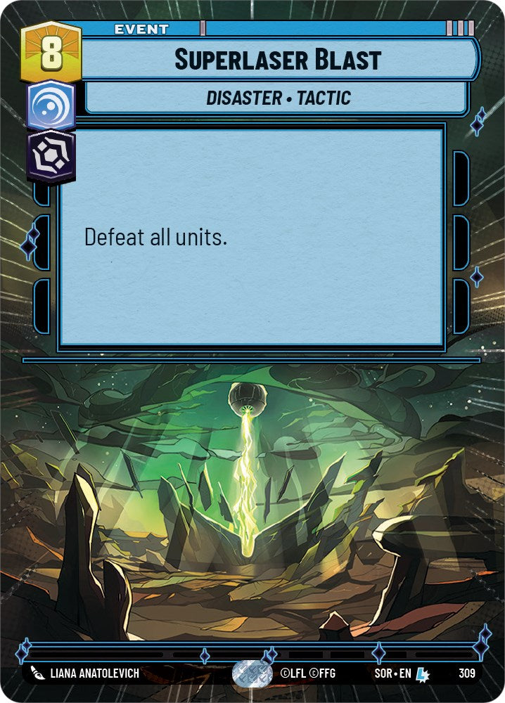 Superlaser Blast (Hyperspace) [SOR - 309]