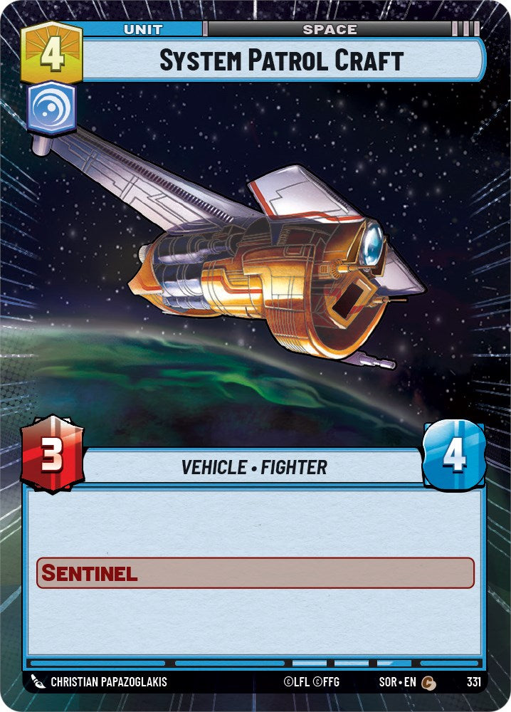 System Patrol Craft (Hyperspace) [SOR - 331]