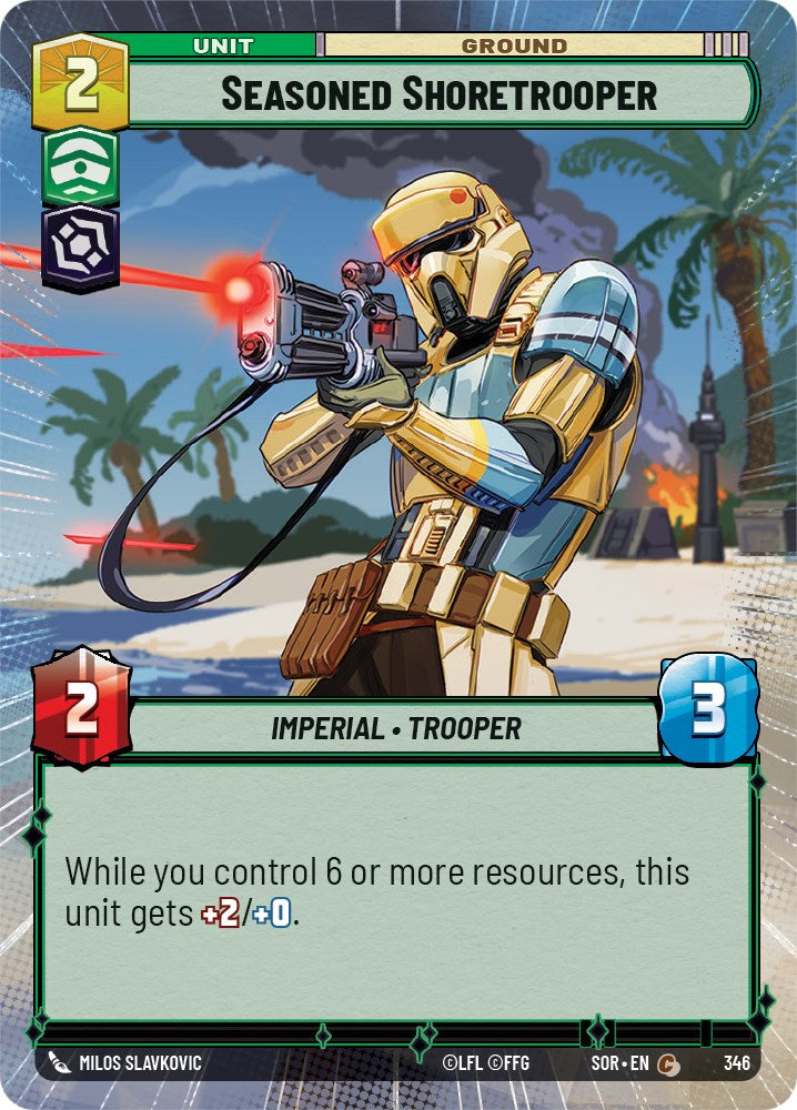 Seasoned Shoretrooper (Hyperspace) [SOR - 346]