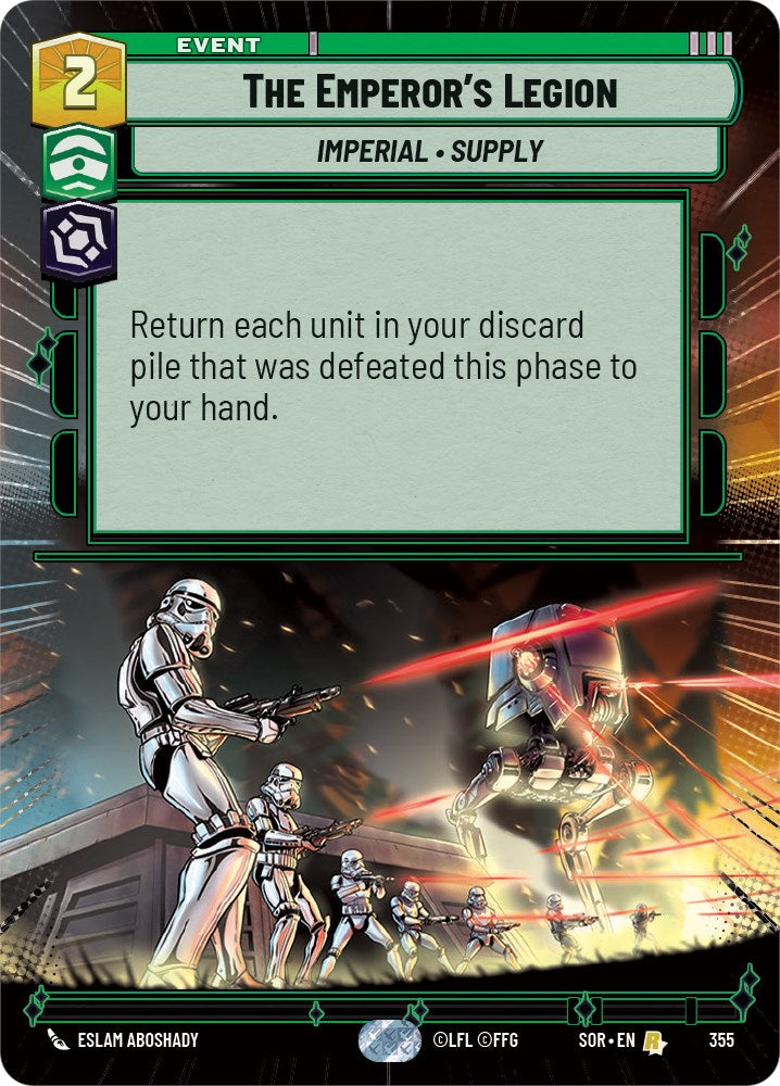The Emperor's Legion (Hyperspace) [SOR - 355]