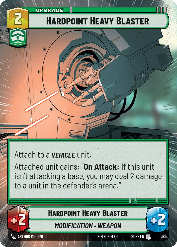 Hardpoint Heavy Blaster (Hyperspace) [SOR - 385]