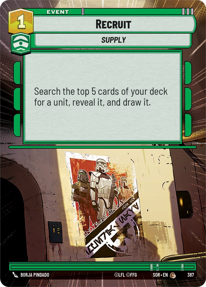 Recruit (Hyperspace) [SOR - 387]