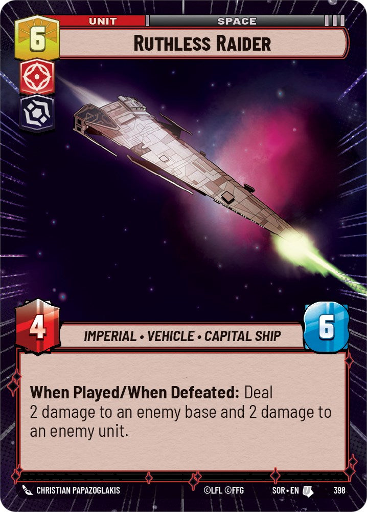 Ruthless Raider (Hyperspace) [SOR - 398]