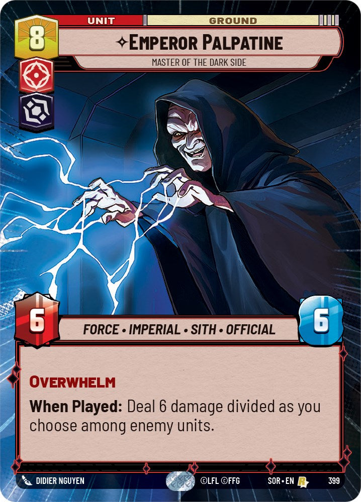 Emperor Palpatine - Master of the Dark Side (Hyperspace) [SOR - 399]