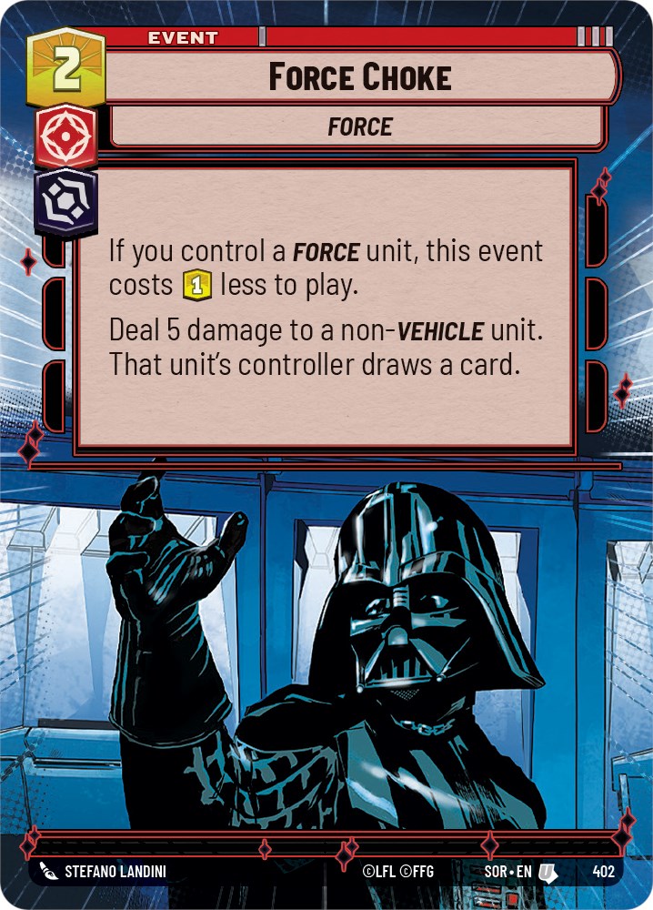 Force Choke (Hyperspace) [SOR - 402]