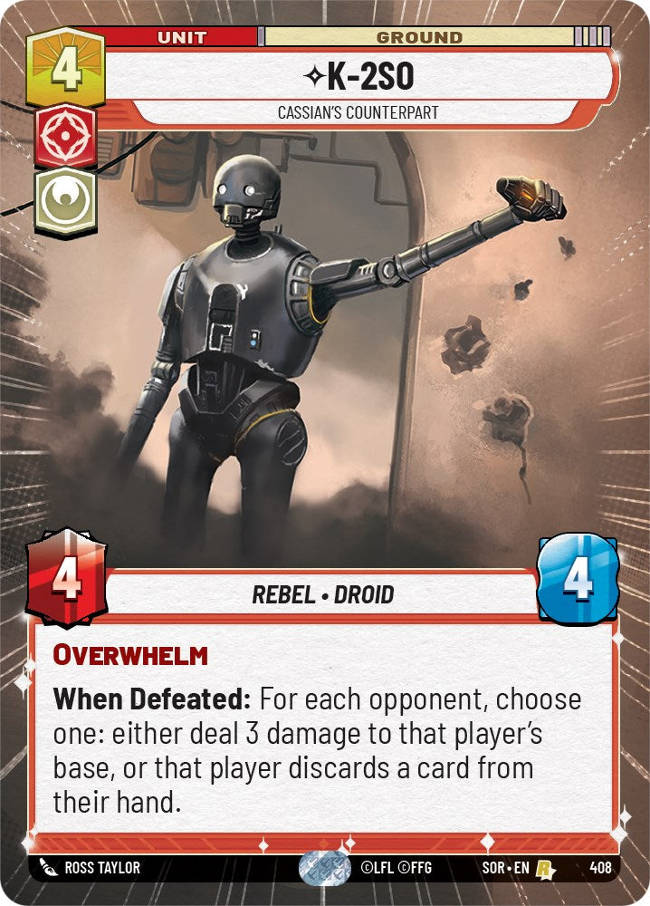 K-2SO - Cassian's Counterpart (Hyperspace) [SOR - 408]