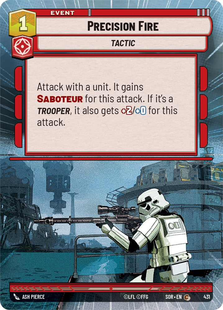 Precision Fire (Hyperspace) [SOR - 431]