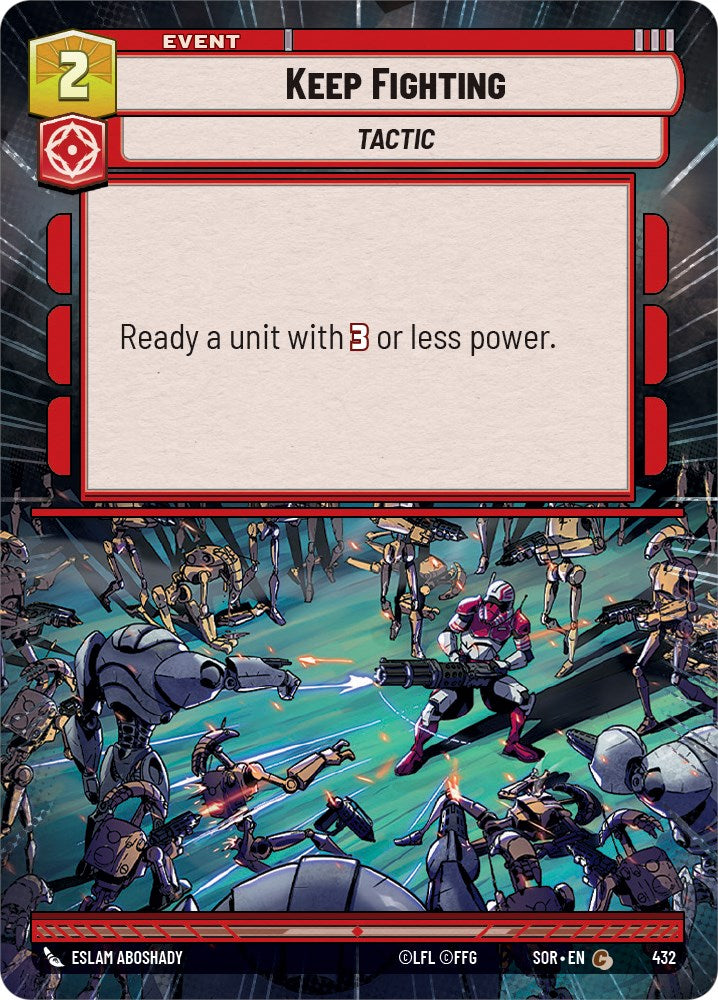 Keep Fighting (Hyperspace) [SOR - 432]