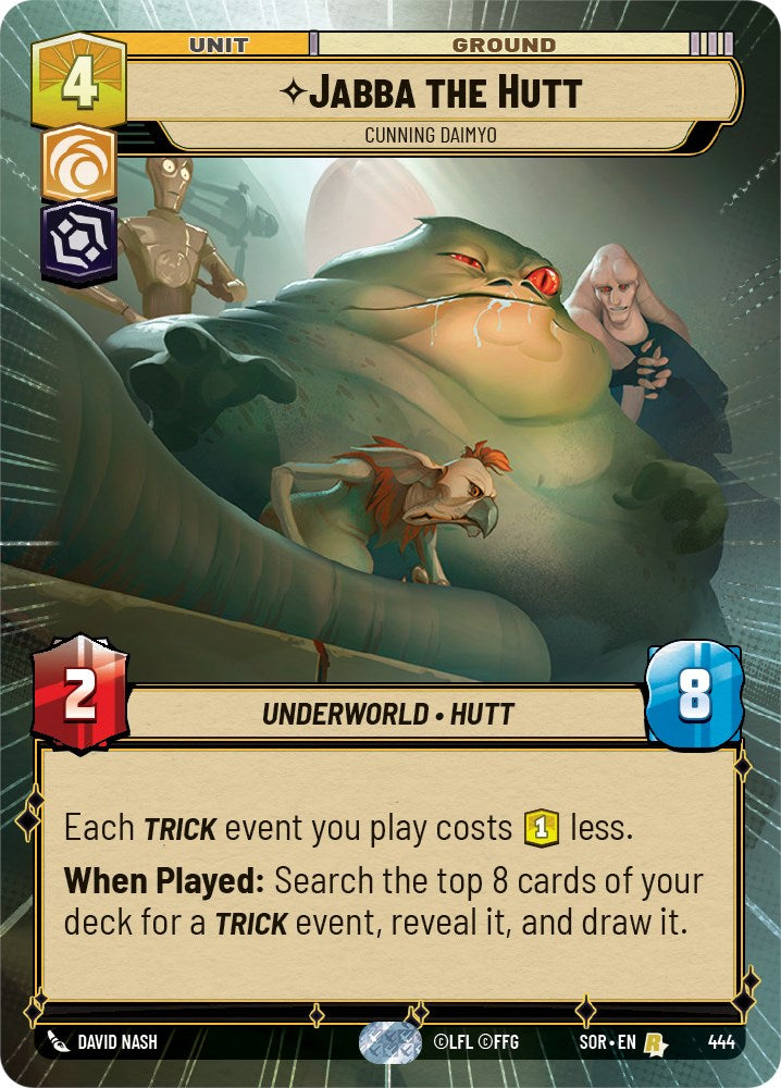 Jabba the Hutt - Cunning Daimyo (Hyperspace) [SOR - 444]