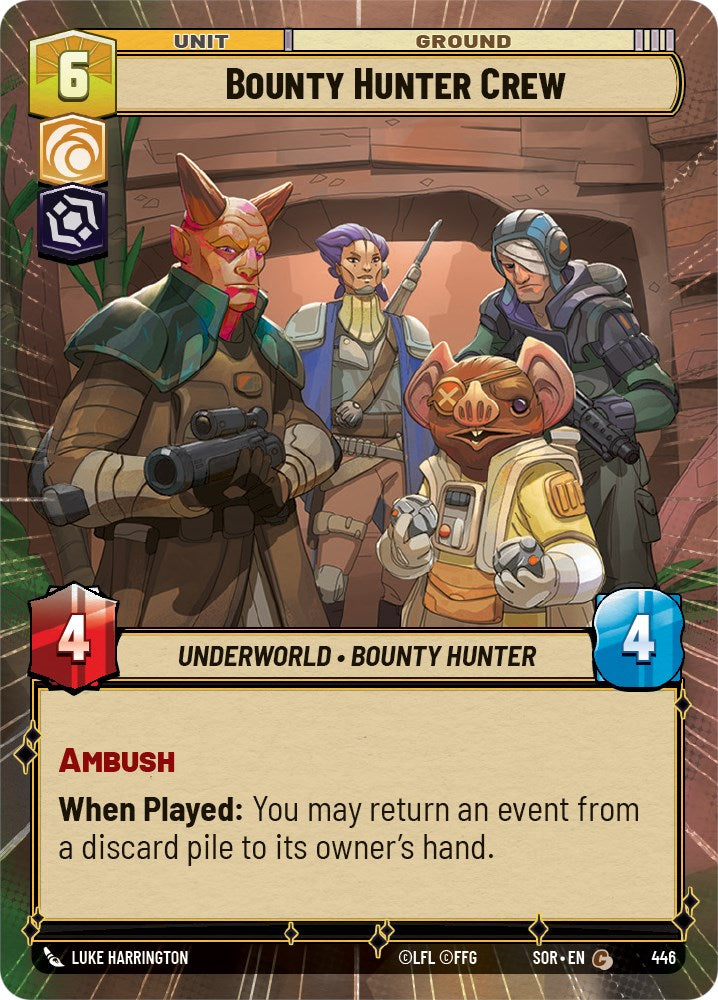 Bounty Hunter Crew (Hyperspace) [SOR - 446]