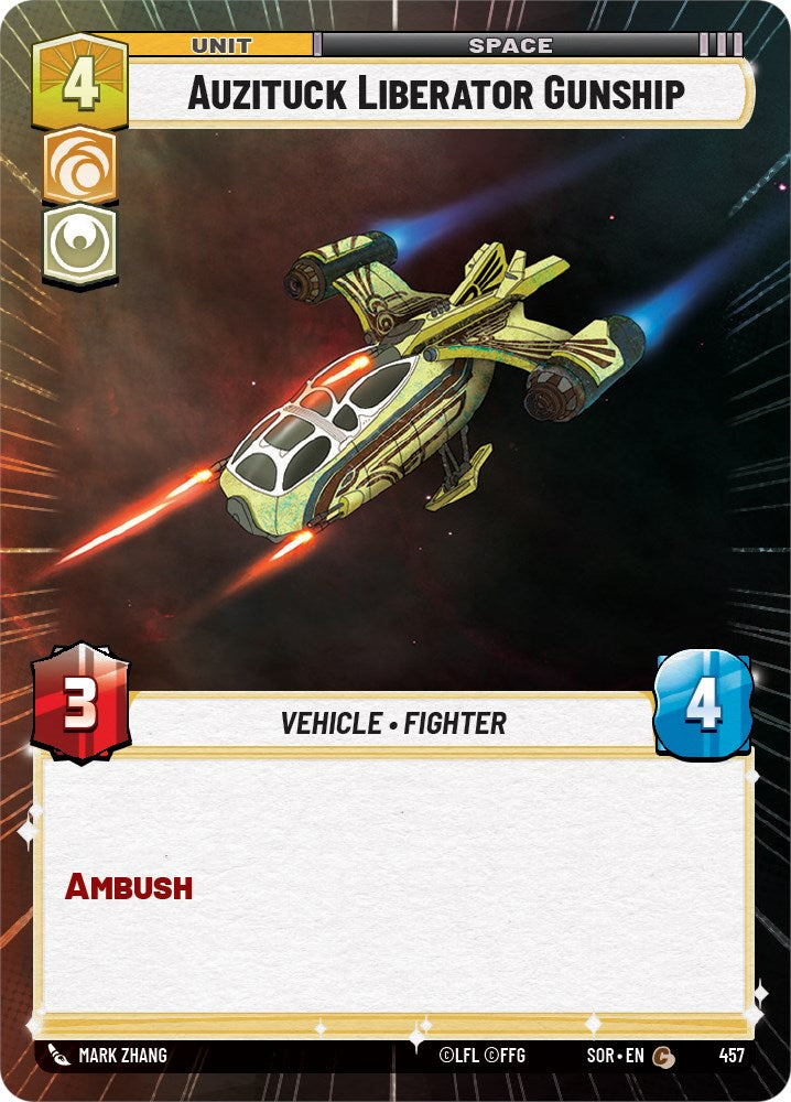 Auzituck Liberator Gunship (Hyperspace) [SOR - 457]