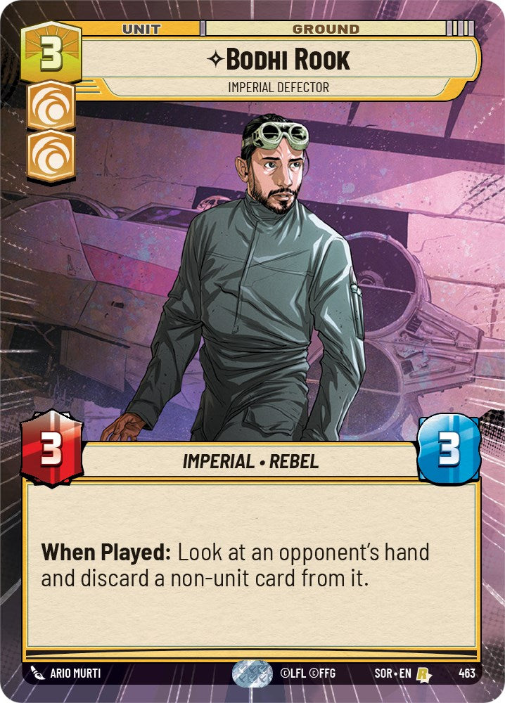 Bodhi Rook - Imperial Defector (Hyperspace) [SOR - 463]