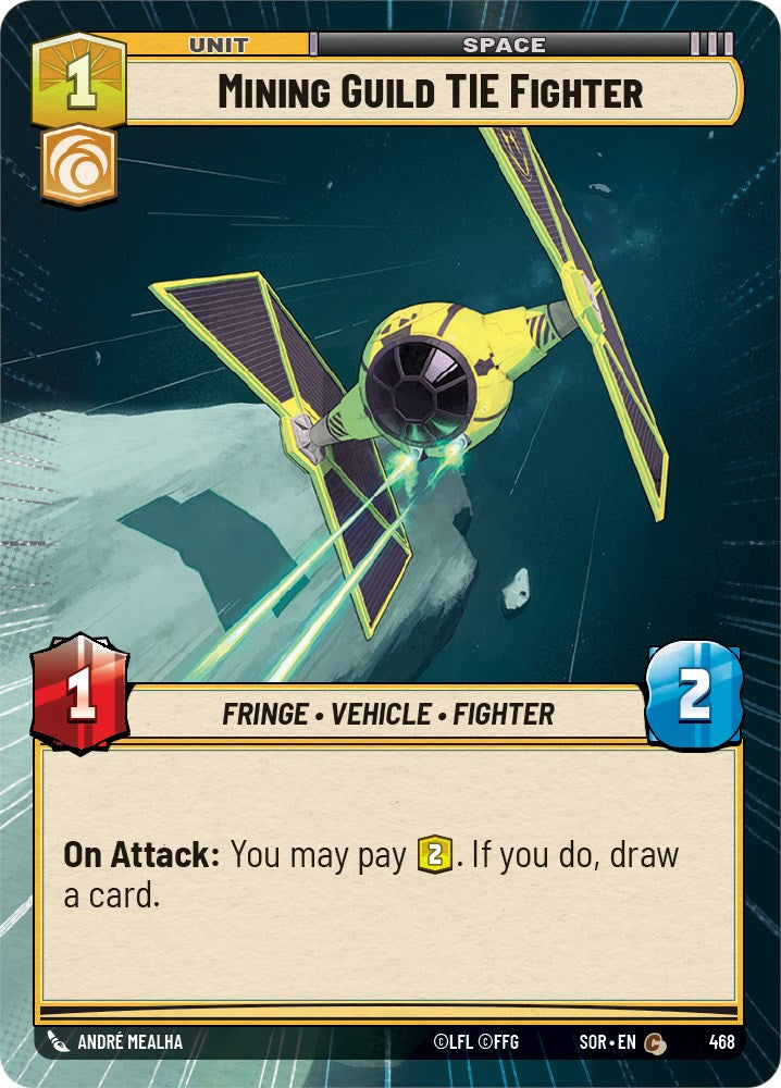 Mining Guild TIE Fighter (Hyperspace) [SOR - 468]
