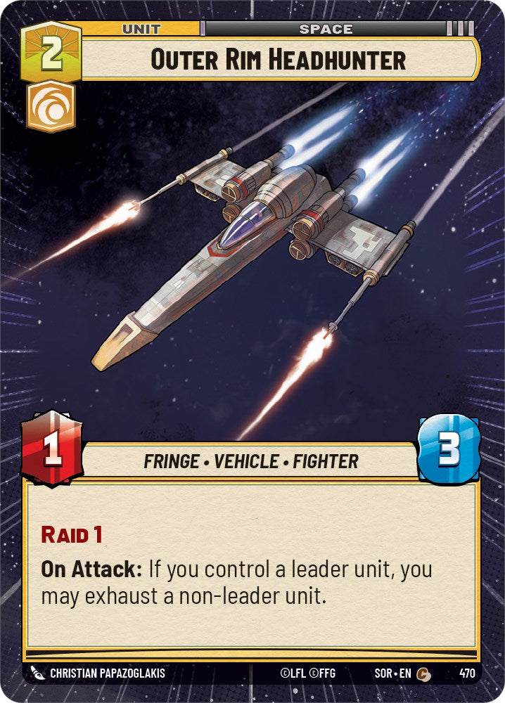 Outer Rim Headhunter (Hyperspace) [SOR - 470]