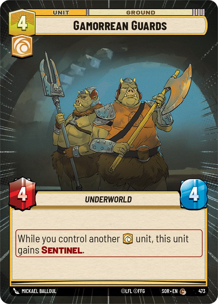Gamorrean Guards (Hyperspace) [SOR - 473]